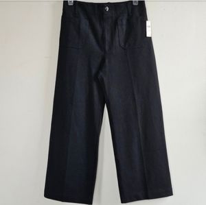 MAEVE THE COLETTE CROPPED WIDE LEG PONTE PANTS WOMEN'S SIZE 31 TALL